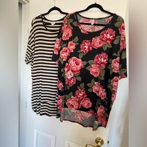 2 Like new 2XL LuLaRoe I rmas